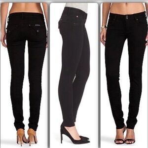 Hudson Coin skinny Black Denim Jeans size 28